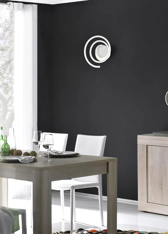 Applique LED moderno Ipnotic bianco, NOVECENTO bianco freddo