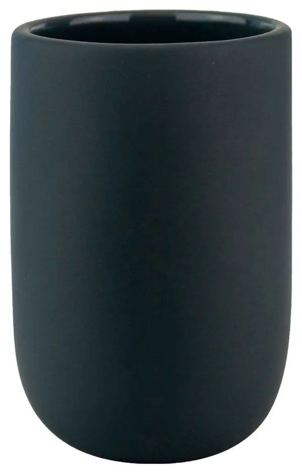 Tazza in ceramica antracite per spazzolini da denti Lotus - Mette Ditmer Denmark