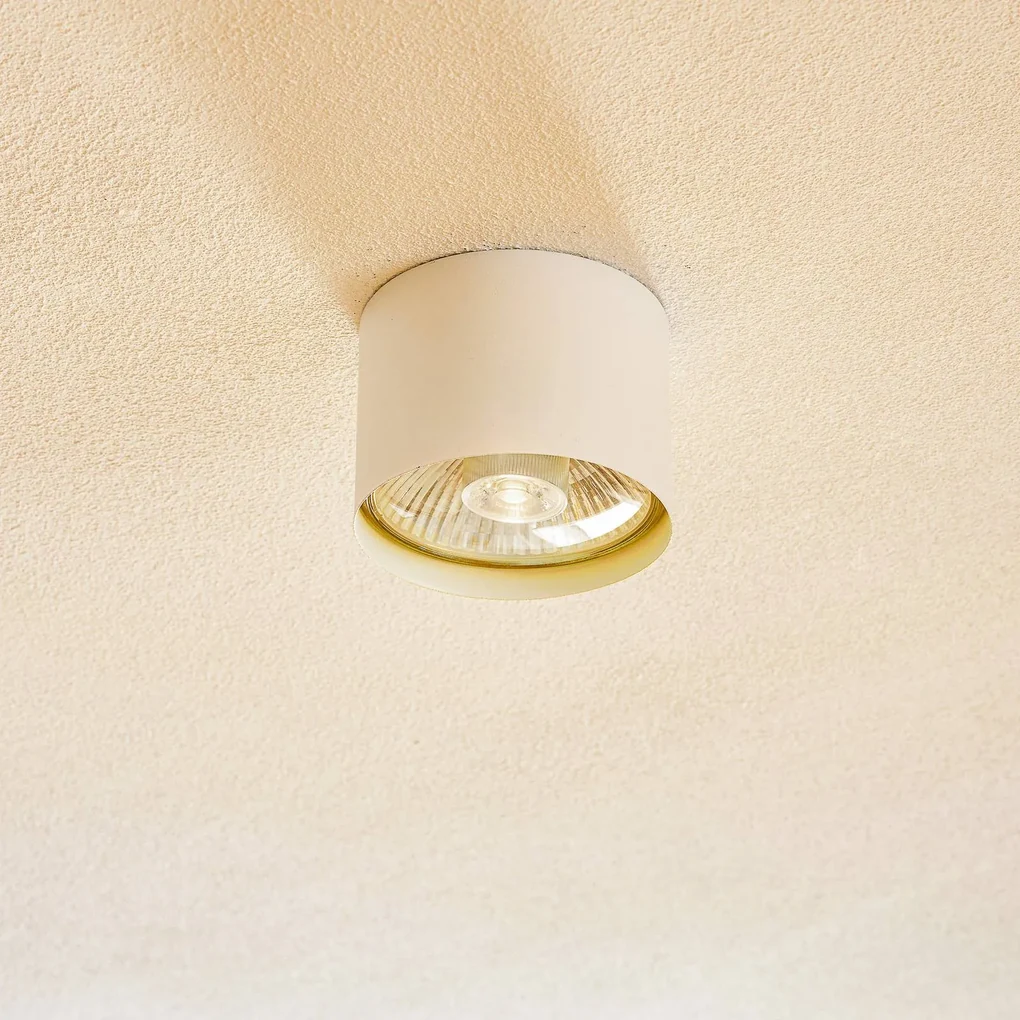 Euluna Chloe faretto da soffitto, fisso, bianco