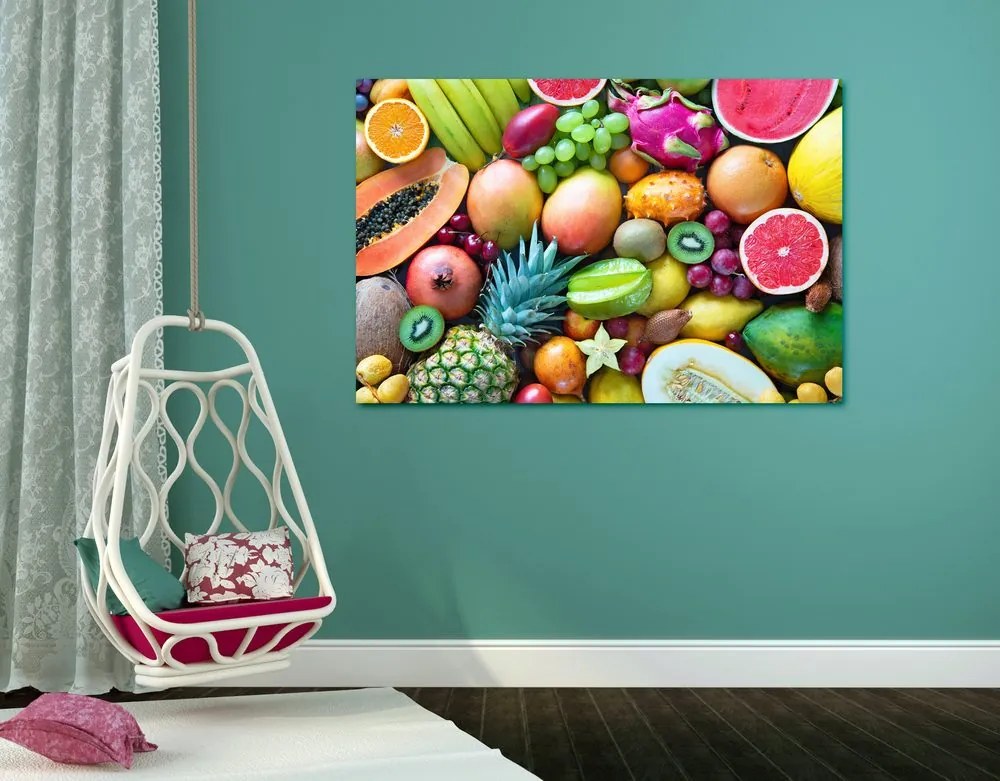 Stampa su tela – Frutta tropicale