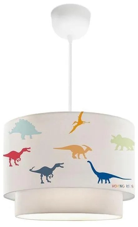 Lampadario per bambini CANDY 1xE27/40W/230V bianco/multicolore