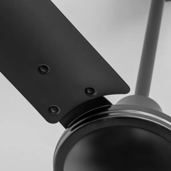 ZEVENTI - Ventilatore a soffitto TOFINO nero