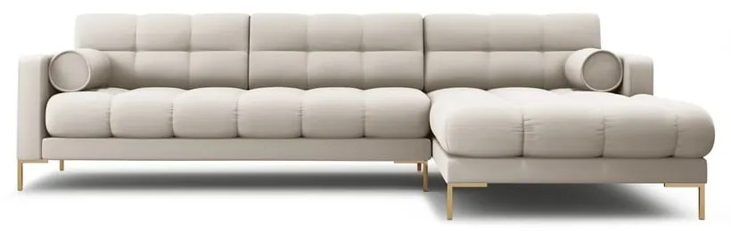 Divano angolare beige (angolo destro) Bali - Cosmopolitan Design