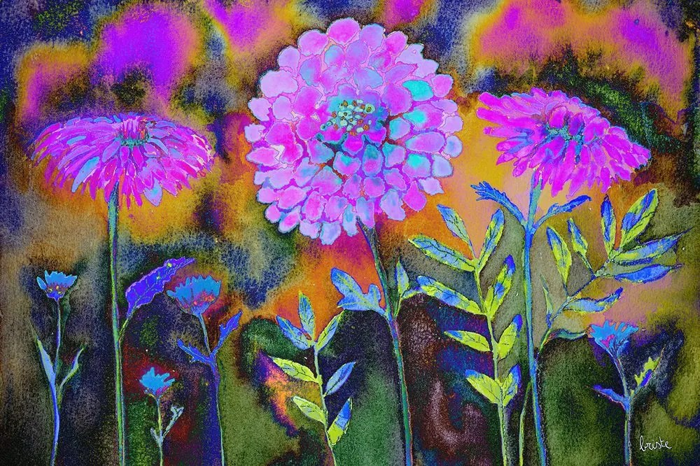 Carta da parati – Splendidi fiori