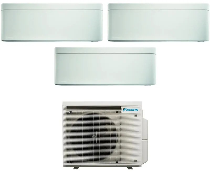 Daikin - Climatizzatore Condizionatore Bluevolution Trial Split Inverter serie stylish white 5+5+9 con 3MXM40A R-32 Wi-Fi Integrato 5000+5000+9000