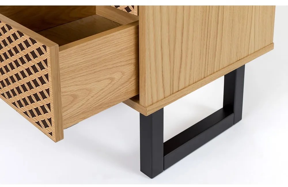 Comodino in rovere Camden Diamond Mora - Woodman