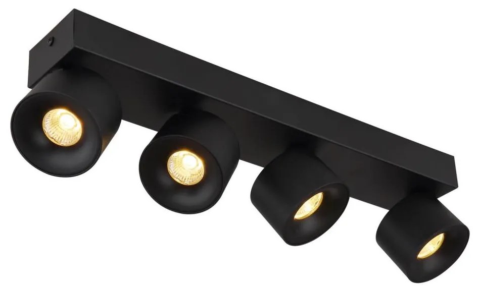 Globo 56961-4B - Faretto LED RAE 4xLED/6W/230V nero