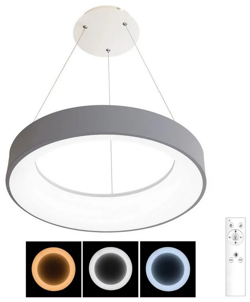 Brilagi - Lampadario LED Dimmerabile su corda FALCON LED/80W/230V 3000-6500K + tc