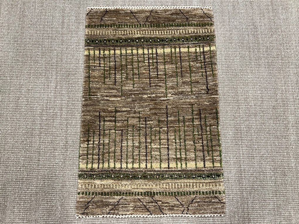 Loribaft Tappeto 60x90 Beige (Iran) Annodato A Mano