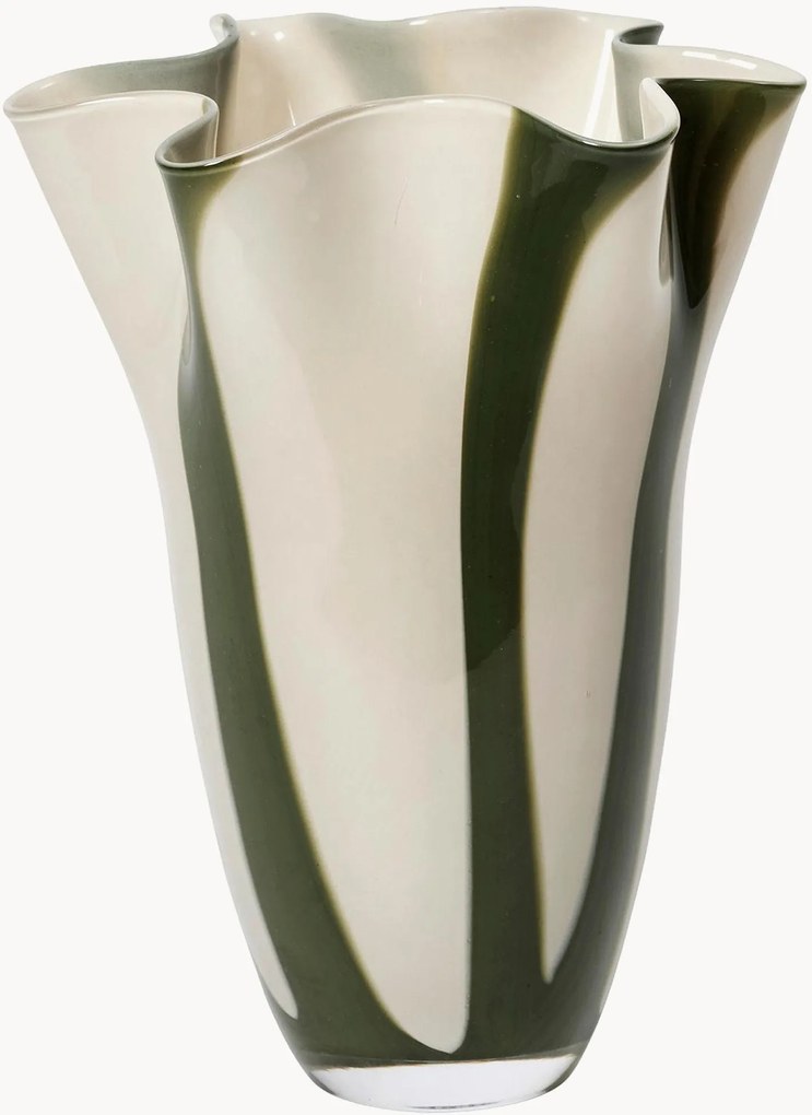 Vaso in vetro soffiato Liva, alt. 32 cm