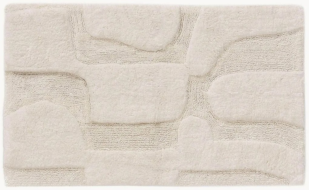 Tappetino da bagno in cotone fatto a mano Nehir