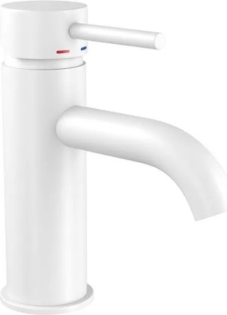 Miscelatore per lavabo DRAGOR 15,6 cm bianco opaco