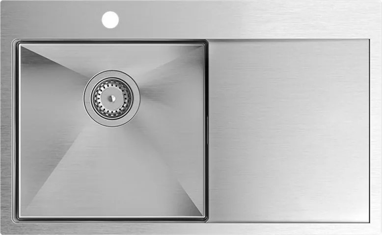 Lavello in acciaio RUSSEL 111 BRUSH NICKEL