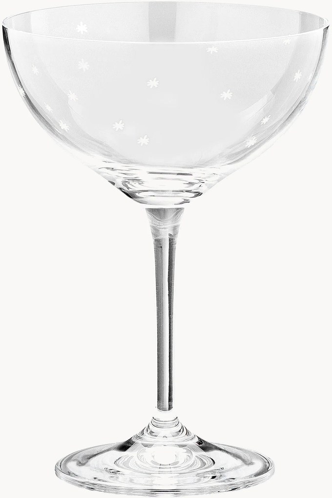 Set di 2 coppe da champagne fatte a mano Starry Eve