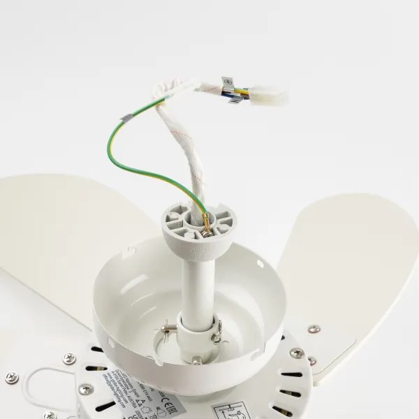 ZEVENTI - Ventilatore da soffitto FAMARA 1xE14/60W/230V bianco