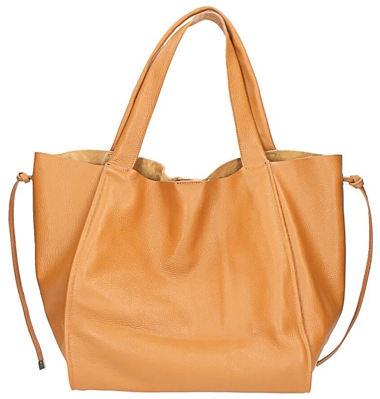 Maxi Borsa in pelle 59 blu navy Made in Italy