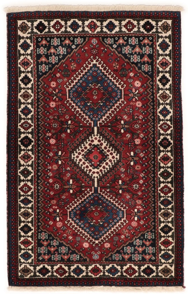 Yalameh Tappeto 90 x 130 (Iran) Annodato A Mano