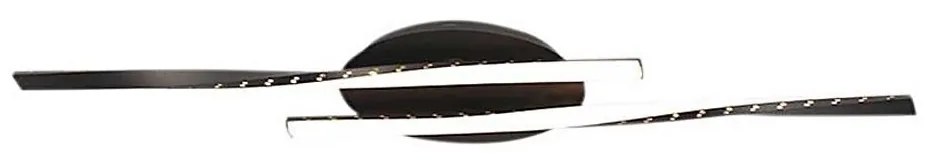 Plafoniera LED LED/12W/230V 3000K 94,5 cm nero