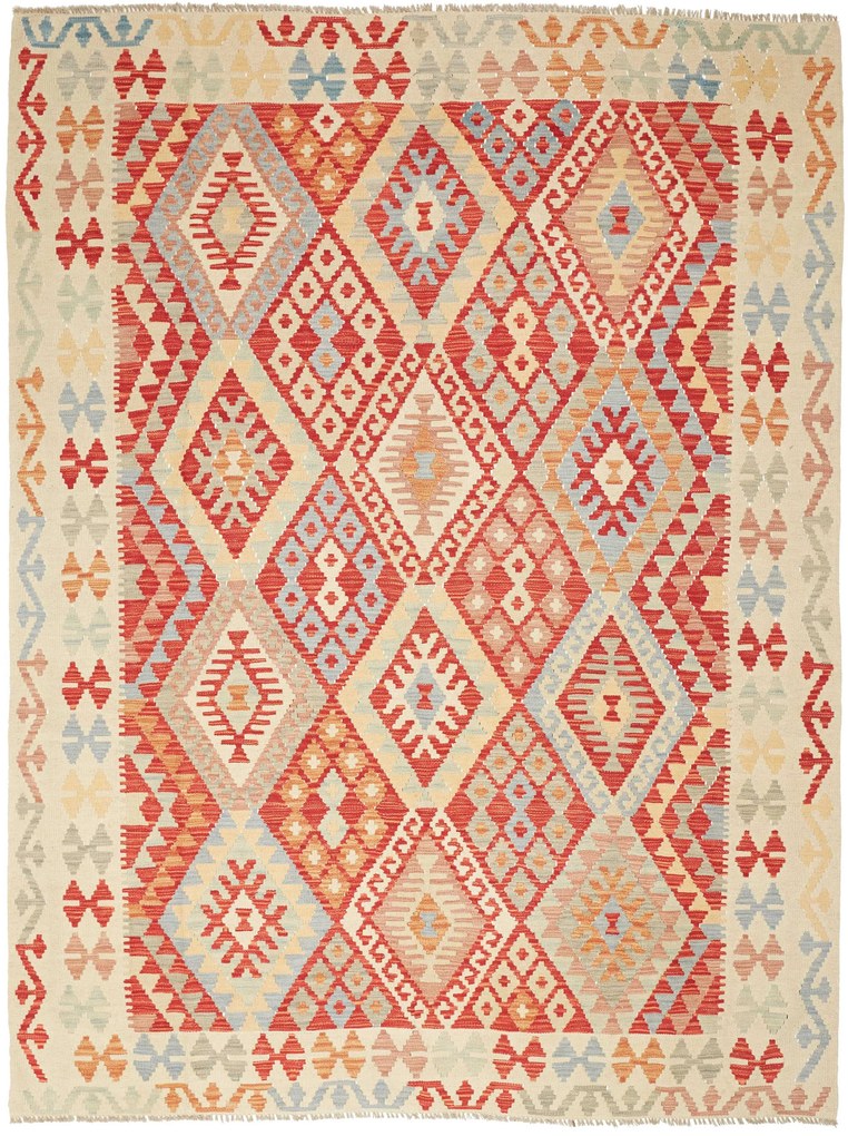 Kilim Tappeto 230 x 180 (Pakistan) Tessuto A Mano