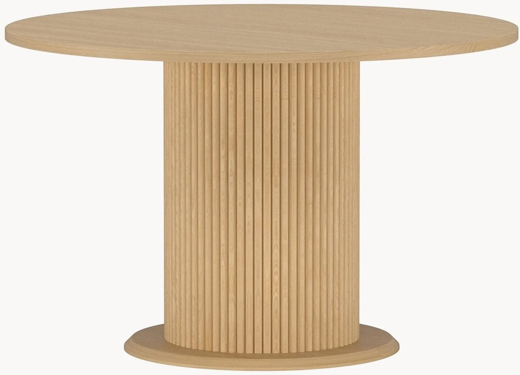 Tavolo rotondo effetto legno Reko, Ø 120 cm