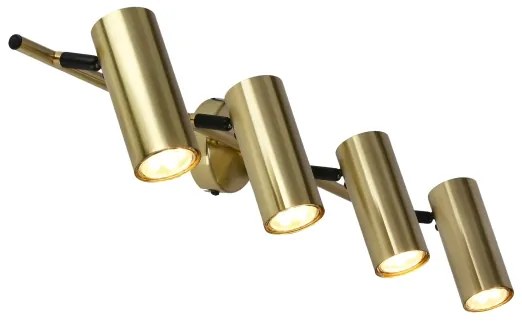 Faretto COLLY 4xGU10/15W/230V oro