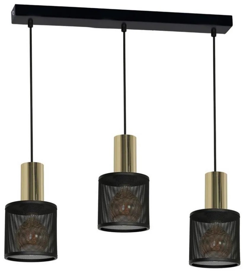 Lampadario su filo ARES 3xE27/60W/230V