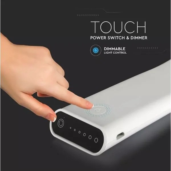 Lampada da tavolo LED flessibile dimmerabile 6,5W 5V 3000-6000K