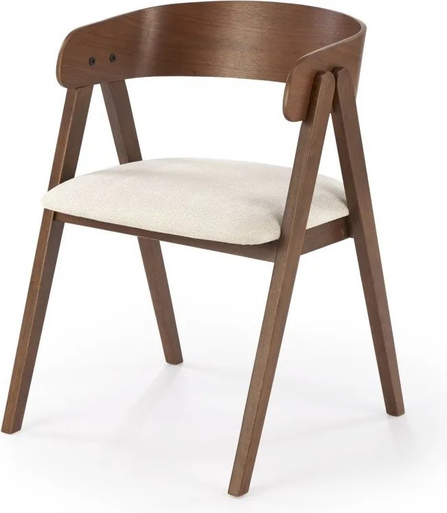 Sedia K562 beige chiaro/nero H75 cm