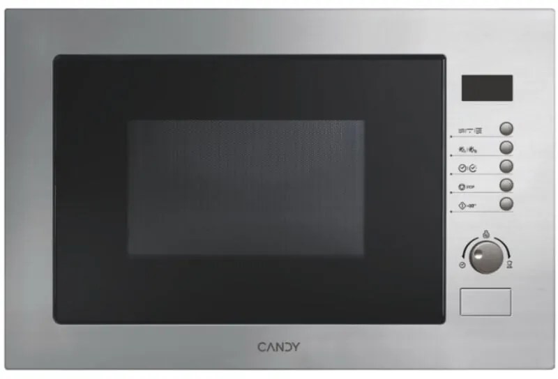 forno a microonde da incasso 25l 900w acciaio inox - mos25xfr - candy