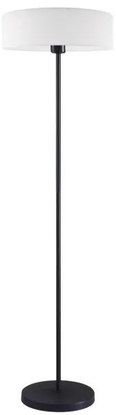 Lampada da terra LED TUNJA 1xE27/20W/230V Ø 38 cm nero/bianco