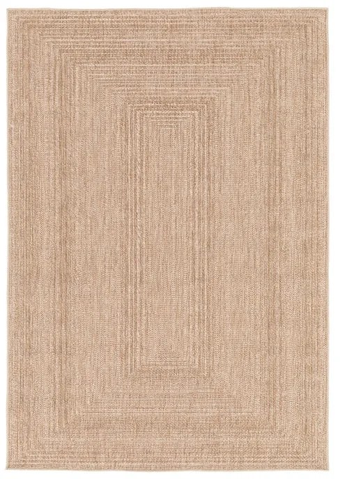 Tappeto Emma beige, L 170 x L 120 cm