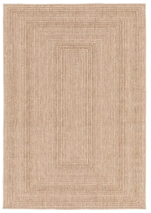 Tappeto Emma beige, L 170 x L 120 cm