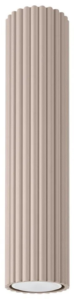 Faretto grigio tortora in metallo Gleam – Sollux