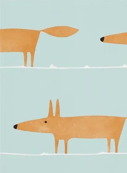 Tapete Mr Fox von Scion - Auburn