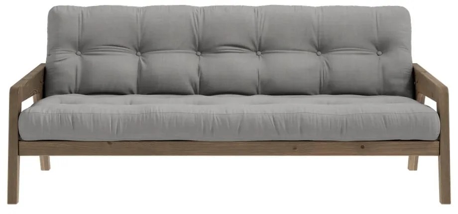 Divano letto grigio 204 cm Grab - Karup Design