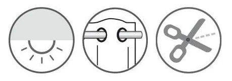 Tenda marrone 140x245 cm Struktura Uni – Sehlbach