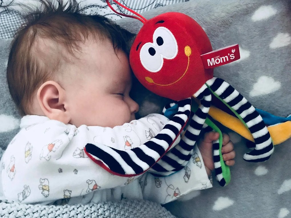 Mom's Care - polpo - bianco e nero