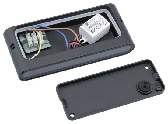 Applique a LED da esterno FLOW LED/6W/230V IP54 nero