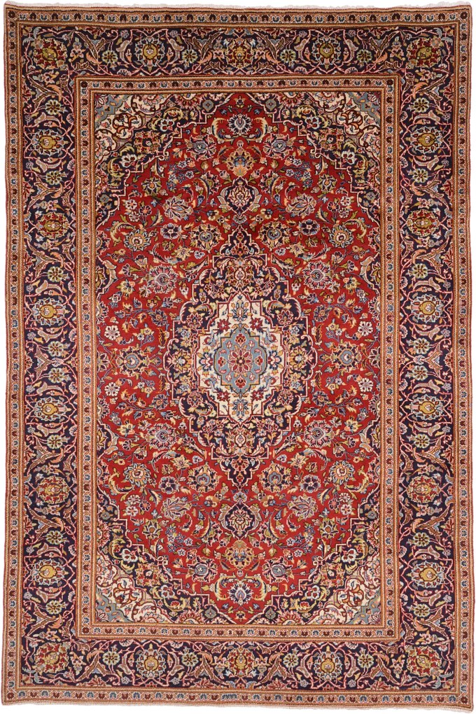 Kashan Tappeto persiano 290 x 200 (Iran) Annodato A Mano