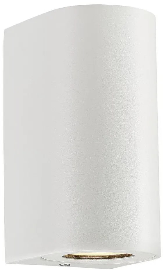 Nordlux - Lampada da parete per esterni CANTO 2xGU10/28W/230V IP44 bianca