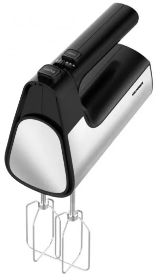 Heinner HM-500BKSS - Sbattitore a mano 500W/230V, cromo opaco/nero