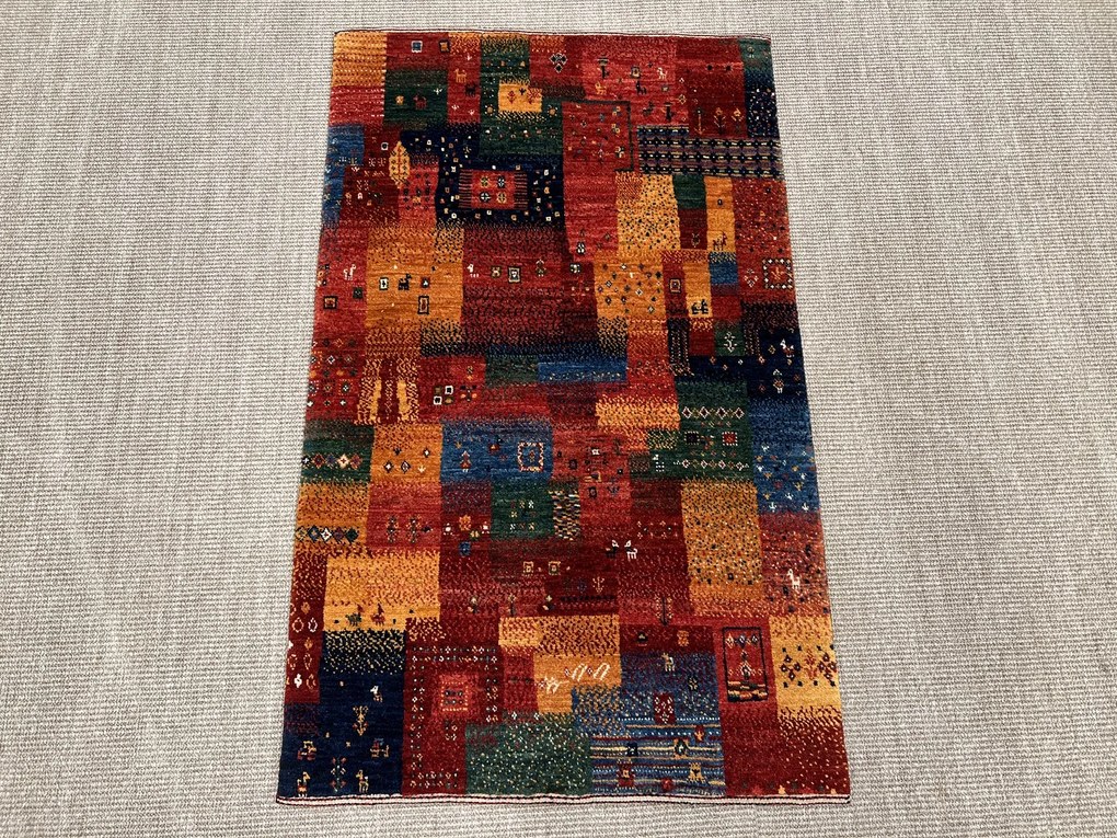 Loribaft Tappeto 80 x 130 (Iran) Annodato A Mano
