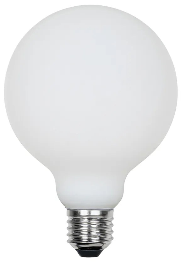 Set di 5 Lampadine LED E27 dimmerabili a 3 fasi G95 opache 5W 550 lm 2700K