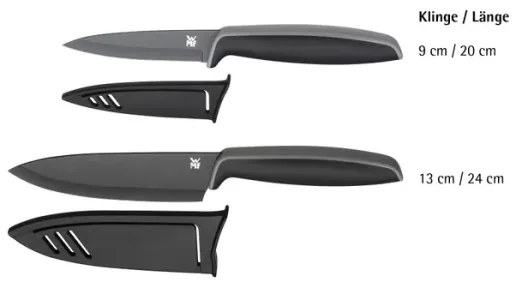 WMF - Set di coltelli TOUCH 2 pezzi, nero