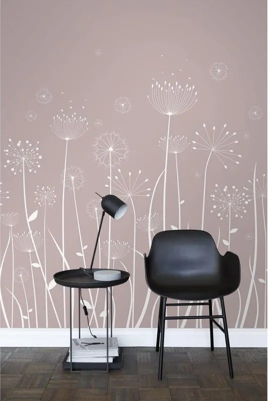 Fotomurale ESTA Fiori, rosa e bianco 186X280 cm