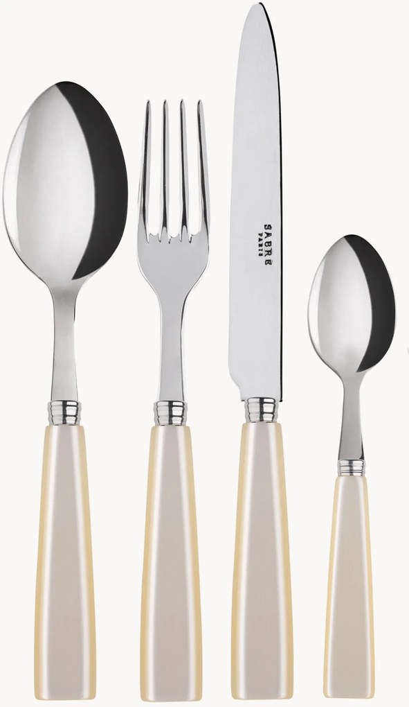 Set di posate in acciaio inox Icône, varie misure