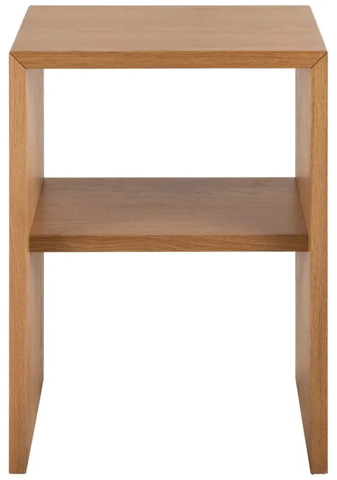 Comodino in colore naturale con effetto rovere Arlon - Actona