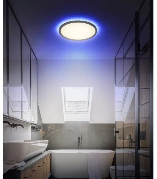 Globo 41562-18BRGB - Plafoniera LED RGB dimmerabile SAPANA LED/18W/230V + +TC IP44