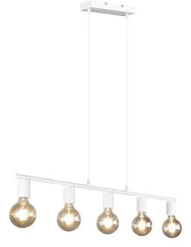 Reality - Lampadario a sospensione con filo VANNES 5xE27/40W/230V