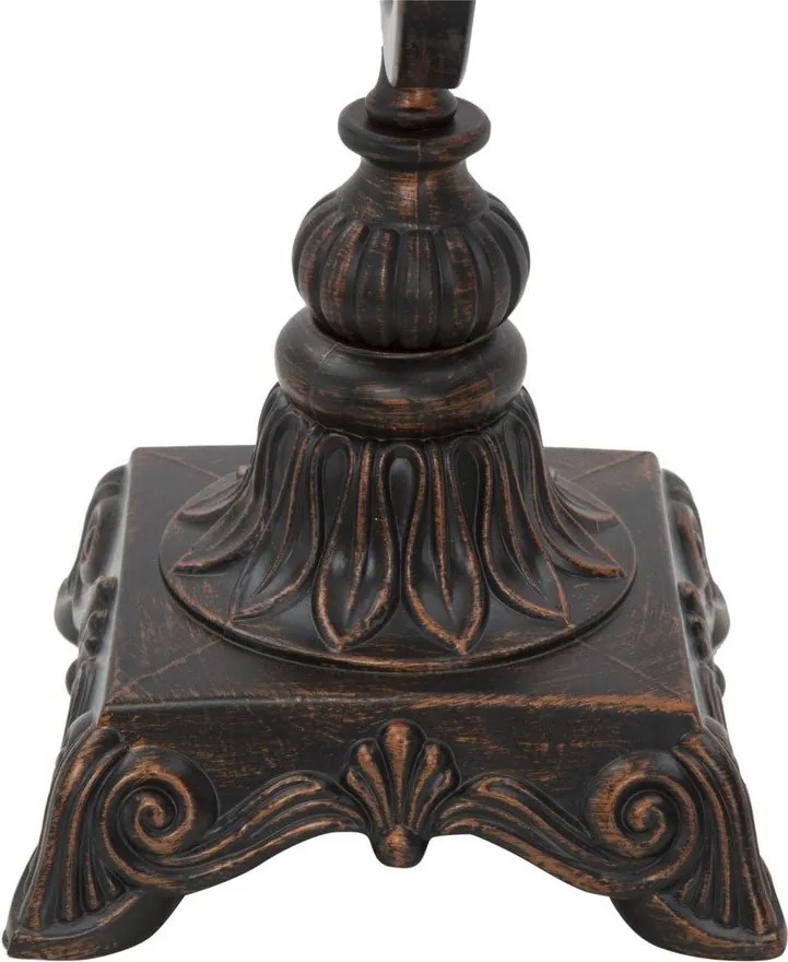 Lampada da tavolo nera con paralume in metallo (altezza totale 40 cm) World Industry – Mauro Ferretti